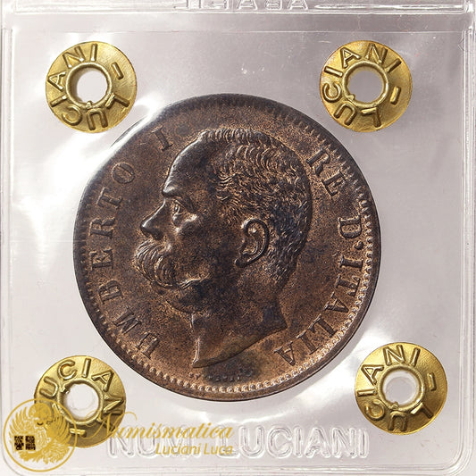 UMBERTO I 10 Centesimi 1894 Birmingham Q.Fdc/Fdc #PV442