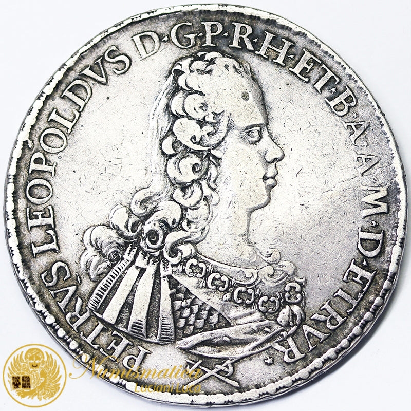 FIRENZE Pietro Leopoldo I D’Asburgo Lorena 1765-90 FRANCESCONE 1768 Ag RARA BB #4721