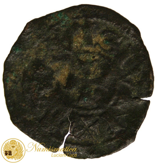 TREVISO Enrico II di Gorizia 1319-23 DENARO Raro BB+ #PV95