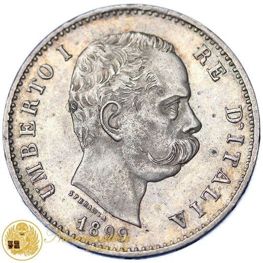 UMBERTO I 1 Lira 1899 Roma Q.Fdc #2967